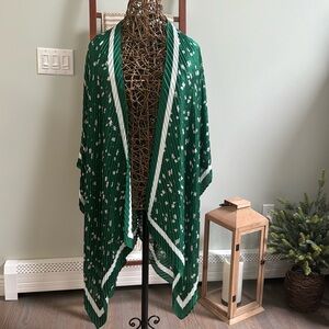 Banana Republic pleated shawl one size